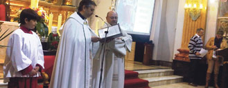 Albal celebra la nueva etapa del IDR La ceremonia fue presidida por el vicario de Evangelización, Javier Llopis
