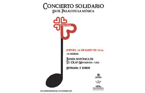 A la venta las entradas para el concierto benéfico de Cáritas Diocesana de Valencia Será el 29 de mayo en el Palau de la Música