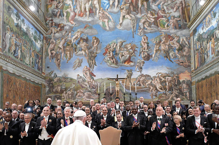 El Papa, a los diplomáticos: los inmigrantes no son una cifra Invitó a contruir sociedades abiertas y hospitalarias para los extranjeros