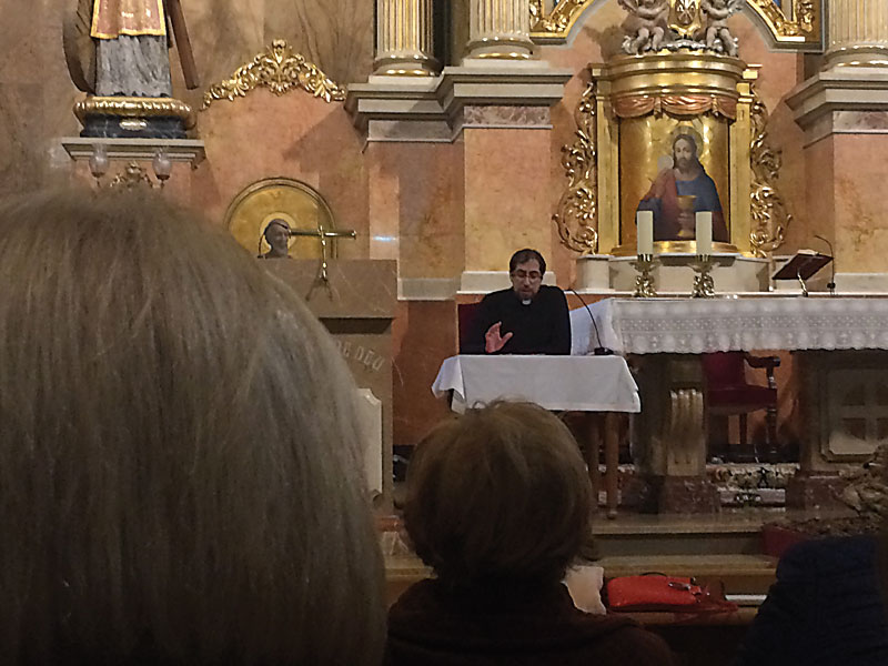 Retiro de Cuaresma en Corbera Dirigidos por el párroco