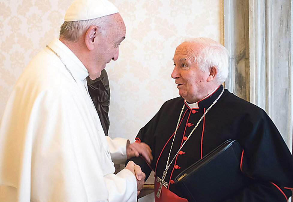 Francisco recibe a la cúpula de la Conferencia Episcopal Española El cardenal Cañizares: "Nos ha insistido en potenciar la adoración eucarística"