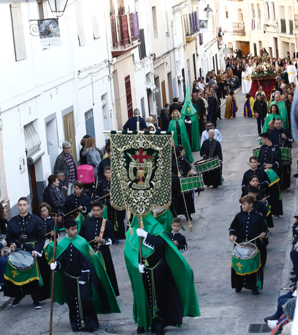 Procesión diocesana de Cofradías de Semana Santa. Oliva