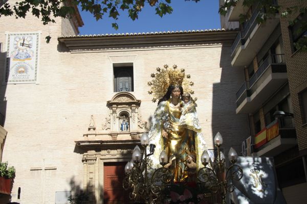 Visita de la Virgen de los Desamparados a Xirivella