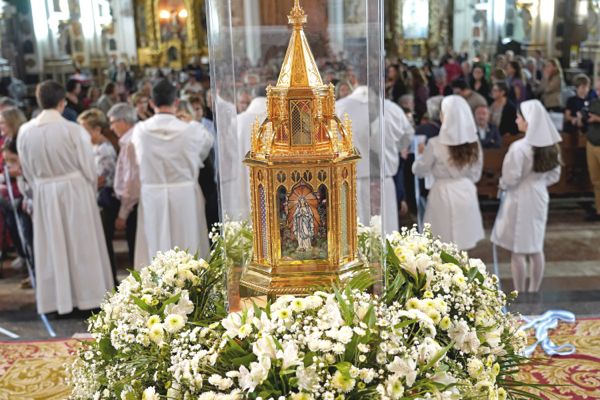Visita de las reliquias Santa Bernadette a la diócesis de Valencia
