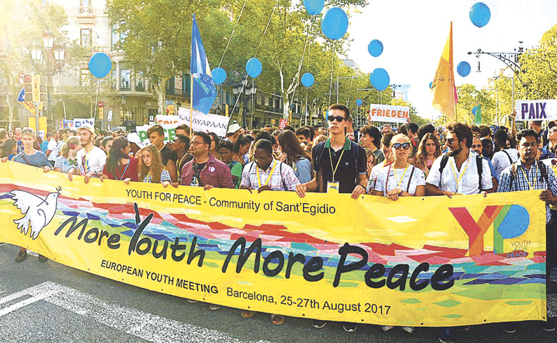 ‘Global Friendship’, jóvenes de todo el mundo que luchan por la paz