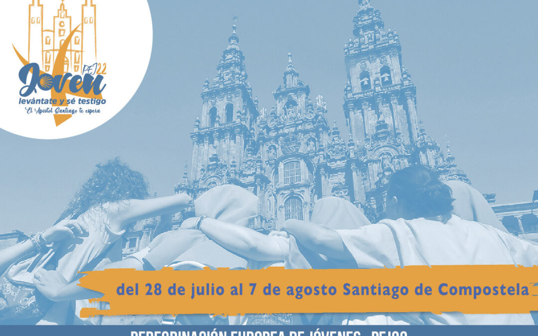 Ya puedes inscribirte en la PEJ 2022 a Santiago  La delegación diocesana de Juventud de Valencia, ha  programado, del 28 de julio al 3 de agosto, una  peregrinación previa por la ruta de A Costa da Morte