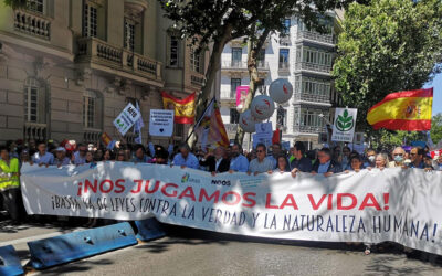 Miles de personas claman a favor de la vida: “Basta ya de leyes contra la verdad y la naturaleza humana” Madrid acoge la manifestación contra el aborto, en la que participan numerosos valencianos