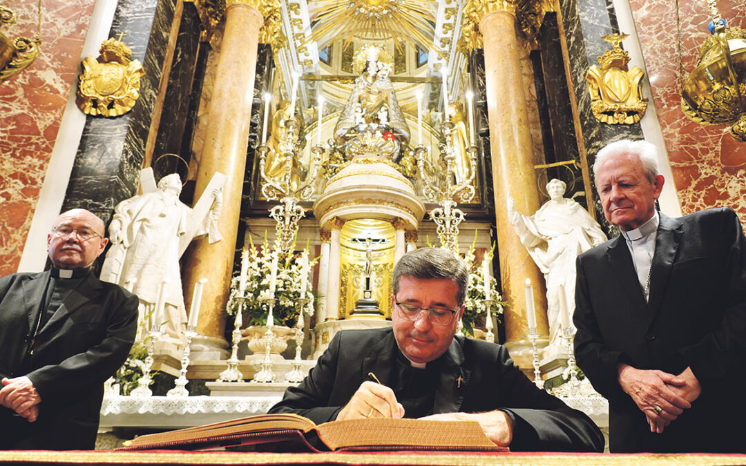 “Que la devoción a la Mare de Déu sea un impulso para la regeneración del mundo” Juan Melchor Seguí inicia su ministerio como rector de la Basílica de la Virgen con “un gozo grande”