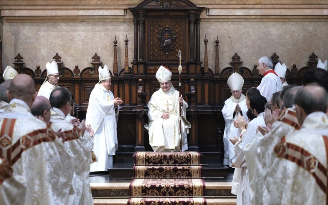 «Todo sería estéril sin la comunión en la caridad» Homilía íntegra de monseñor Benavent en la toma de posesión en la Catedral