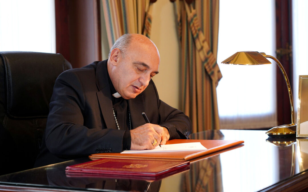 JORNADA POR LA VIDA  Carta semanal del arzobispo de Valencia, monseñor Enrique Benavent