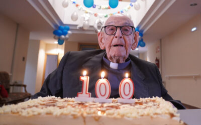 “Estoy muy contento y con muchas ganas de seguir viviendo”  José Peiró, el cura más longevo de la diócesis, cumple 100 años