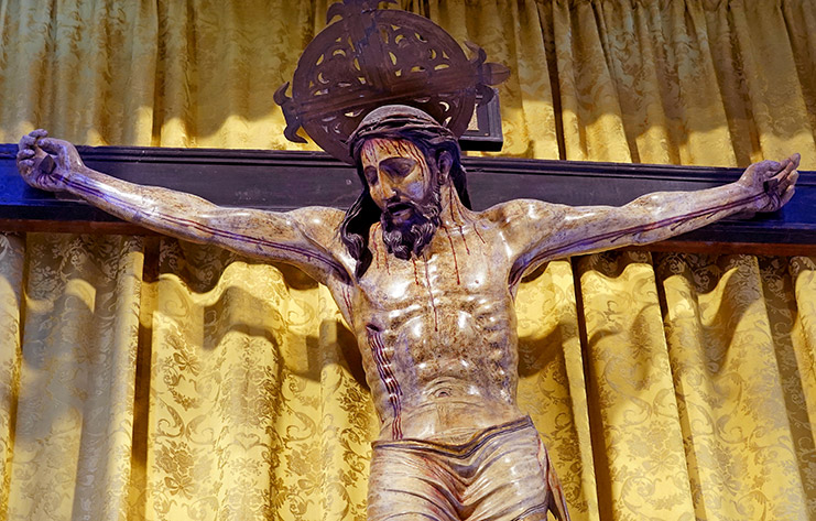 El Cristo del Rescate, un gran desconocido Se venera en la parroquia de San Esteban de Valencia