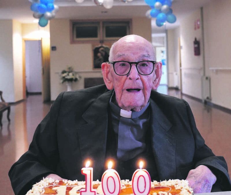 Fallece José Peiró, el sacerdote más longevo de la diócesis El pasado mes de marzo cumplió 100 años  en la Casa Sacerdotal Betania donde residía