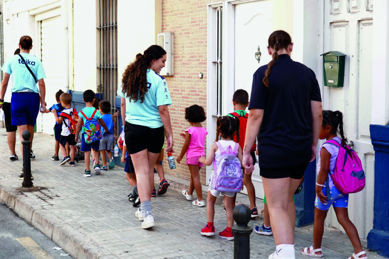 Una escuela de verano “diferente” Iniciativa de los colegios diocesanos del Cabañal y Nazaret